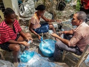 A Plastic Recycling Plant in Haiti Attracts Workers and Helps the Environment