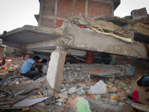 Weary and Fearful, Kathmandu Residents Pitch Their Tents Anew After Second Quake
