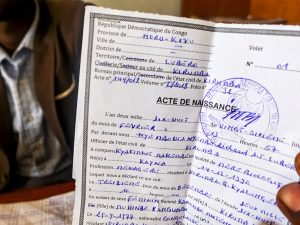 Awareness Campaigns Encourage DRC Citizens to Register for Birth Certificates