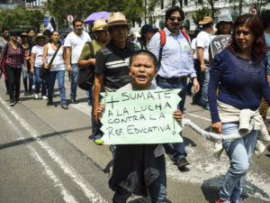 AUDIO SLIDESHOW: In Mexico City, Frequent Protests Are Part of the Urban Landscape