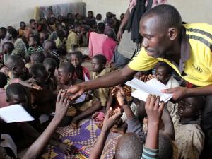 Refugees in Ugandan Camp Using Drawing and Drama to Heal Trauma